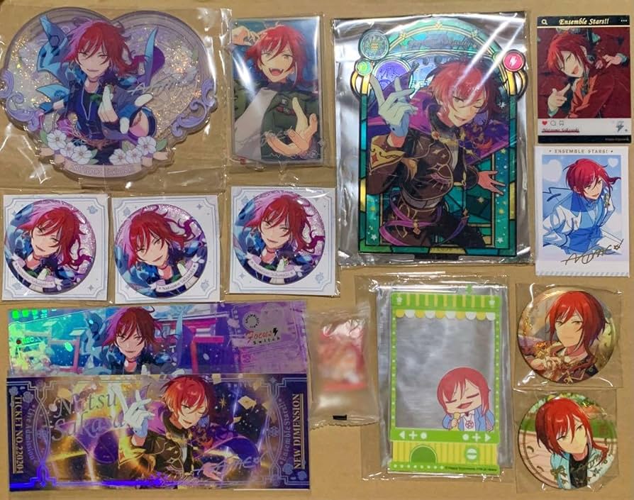 あんスタ　まとめ売り　缶バッジ　アクリル　ぱしゃこれ　カード　紙類 あんスタ ぱしゃこれ 缶バッジ まとめ売り - メルカリ